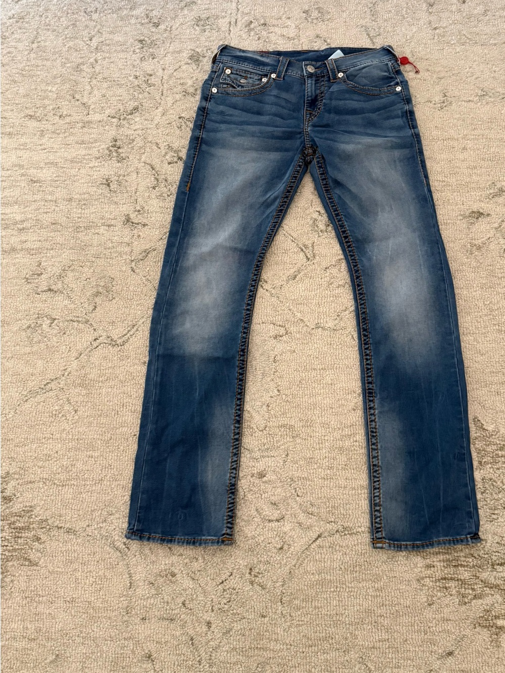 True Religion Ricky Relaxed Straight Jeans